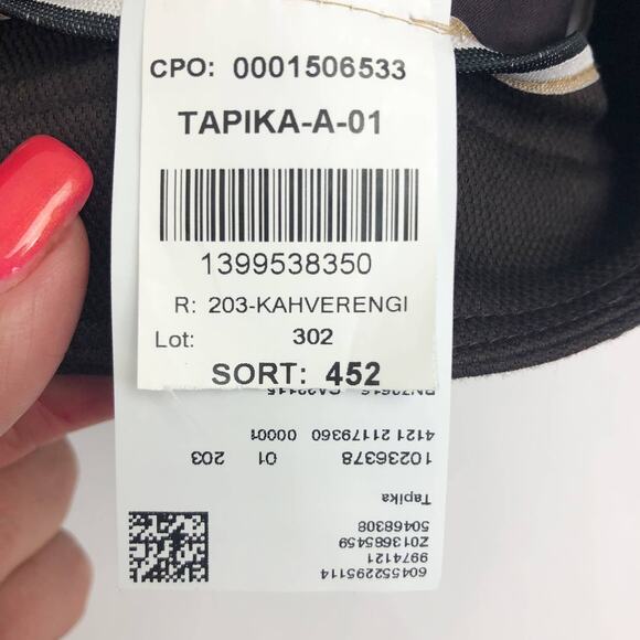 HUGO BOSS Womens Tapika Ankle Trousers Size 0 Dark Brown Stretch Cotton NWOT - Picture 10 of 11